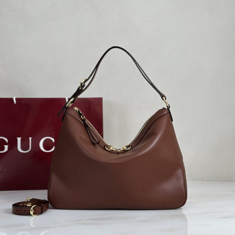 Gucci 深栗皮单肩包 型号A00CI2