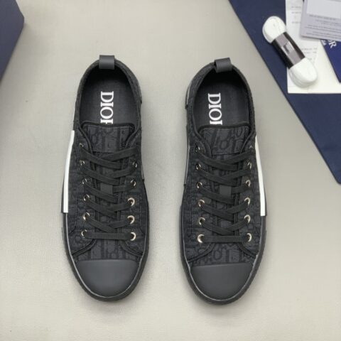 Dior B23 League男女款低帮运动鞋黑色