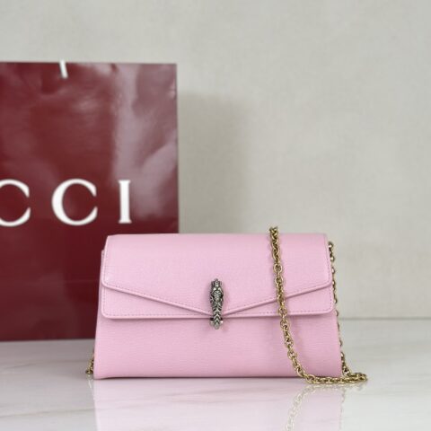 Gucci 贝儿粉斜挎肩背包 型号876531