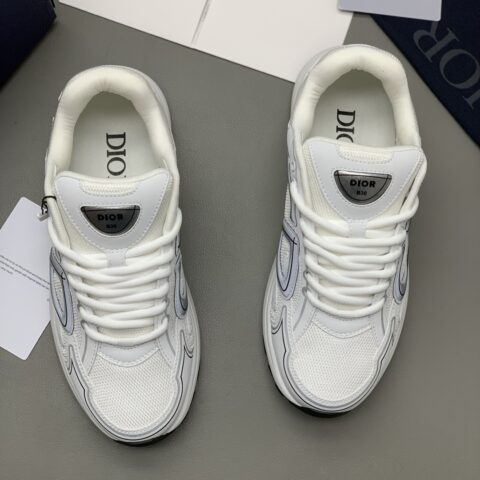 Dior B30皮革面料 男款运动跑鞋