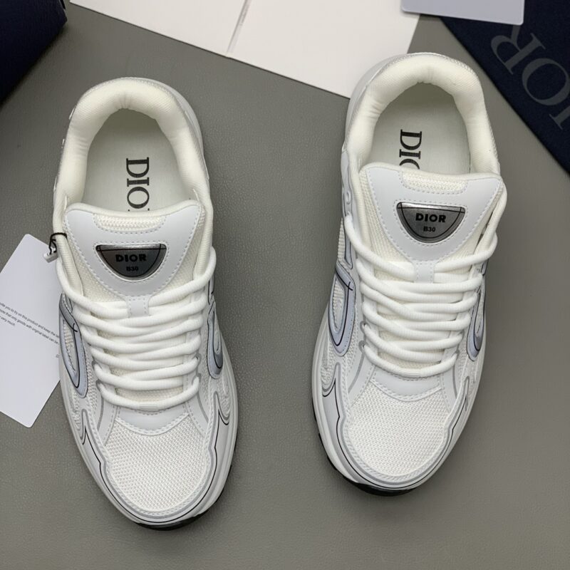 Dior B30皮革面料 男款运动跑鞋
