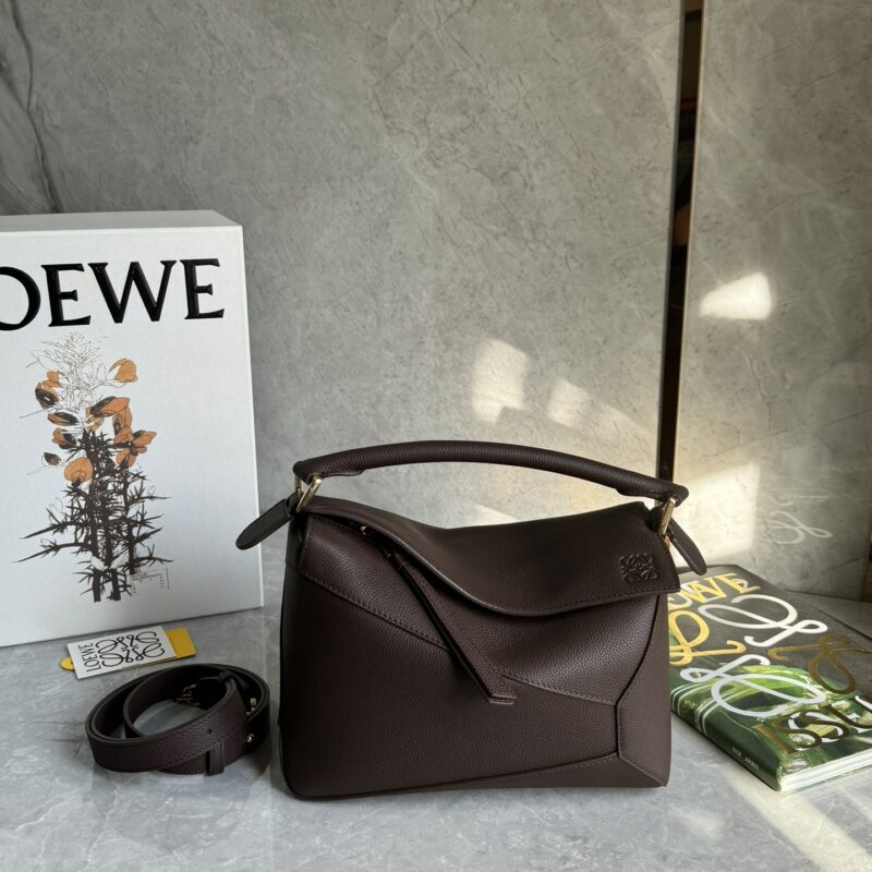 Loewe puzzle深栗色小号 ID0681