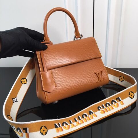 LV Cluny 迷你手袋焦糖棕黄 型号M58928
